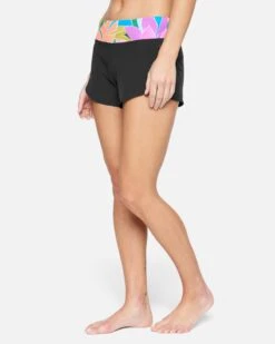 Isla 2.5" Soft Waist Boardshort -Clothing Coastal hs1079 black multi 3