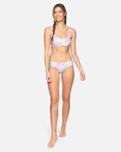 Carissa Moore Collection - Max Head In The Clouds Split Strap Bikini Top -Clothing Coastal ht1036 lucite multi 4