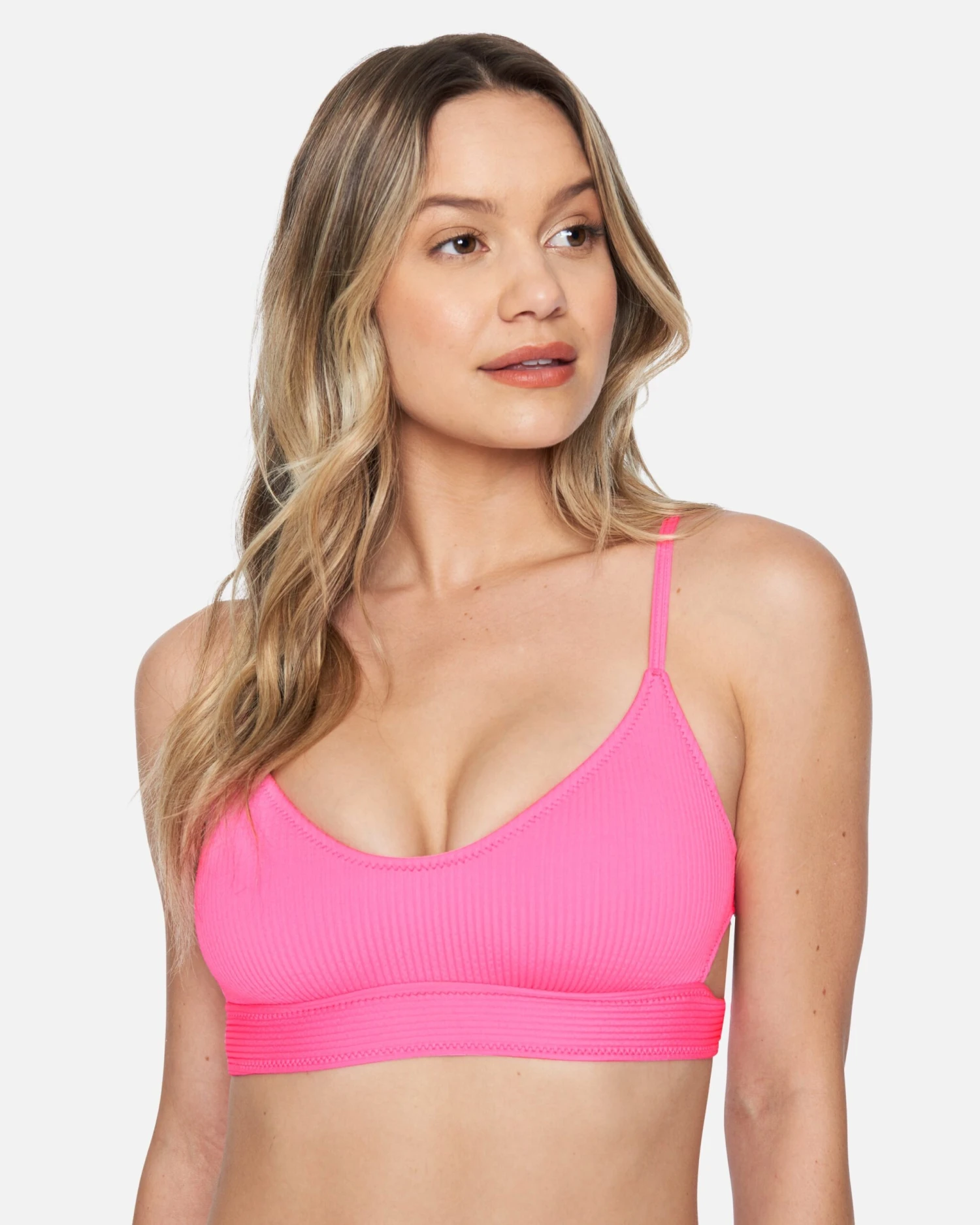 Texture Beach Bralette Bikini Top 1 Texture Beach Bralette Bikini Top