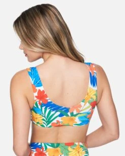 Beach Botanic Two Way Bikini Top -Clothing Coastal ht1174 beach botanic multi 3