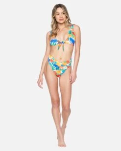 Beach Botanic Two Way Bikini Top -Clothing Coastal ht1174 beach botanic multi 4