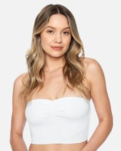 Texture Beach Tube Bikini Top