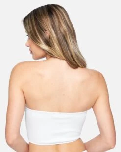 Texture Beach Tube Bikini Top 7 Texture Beach Tube Bikini Top -Clothing Coastal ht1198 coconut 3