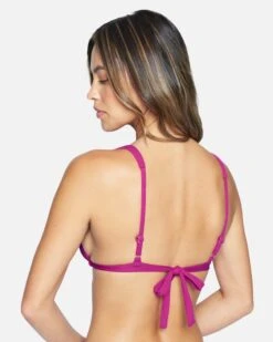 BABY RIB TALL TRIANGLE TOP 7 BABY RIB TALL TRIANGLE TOP -Clothing Coastal ht1208 sangria 3