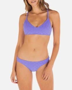 Mini Check Adjustable Open Back Top