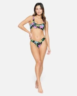 Daisy Pop Bralette -Clothing Coastal ht1243 pink punch 4