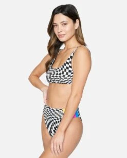 NASCAR REVERSIBLE SCOOP FRONT TOP 14 NASCAR REVERSIBLE SCOOP FRONT TOP -Clothing Coastal ht1276 black white 5