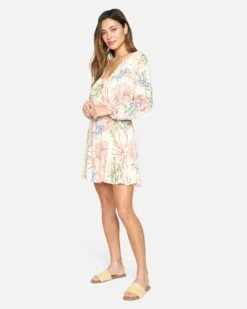 SUMMER MINI DRESS -Clothing Coastal hu003d3 cream multi 3