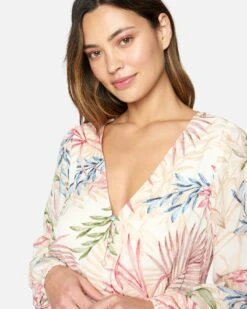 SUMMER MINI DRESS -Clothing Coastal hu003d3 cream multi 4