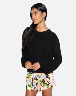 Rebel Sweater 7 Rebel Sweater -Clothing Coastal hu004sw3 black 3