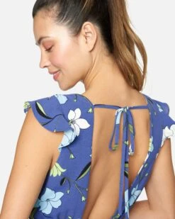 POPPY MIDI DRESS 8 POPPY MIDI DRESS -Clothing Coastal hu008d3 dark blue 4