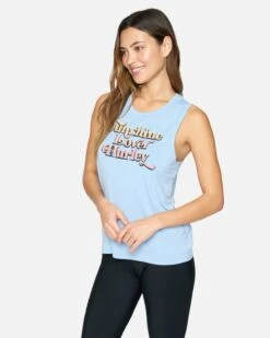 SUNSHINE LOVER MUSCLE TEE -Clothing Coastal hu013k3 bayou 3
