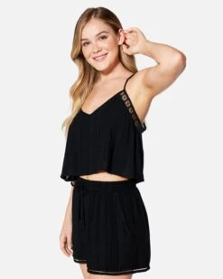 LUNA SWING TANK 7 LUNA SWING TANK -Clothing Coastal hu024w3 black 3