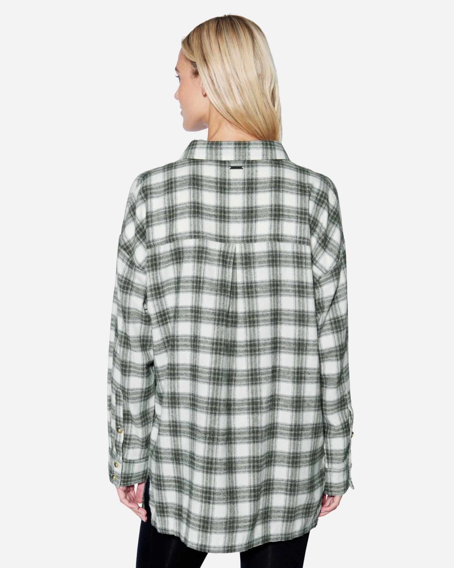 Odessa Plaid Boyfriend Shirt 2 Odessa Plaid Boyfriend Shirt - Image 2
