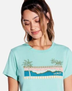 Boardwalk Classic Tee -Clothing Coastal hu092k3 mint ice 4