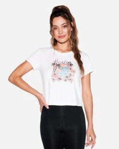 Flower Tubing Baby Tee