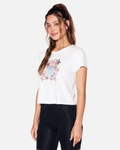 Flower Tubing Baby Tee -Clothing Coastal hu103k3 white 3